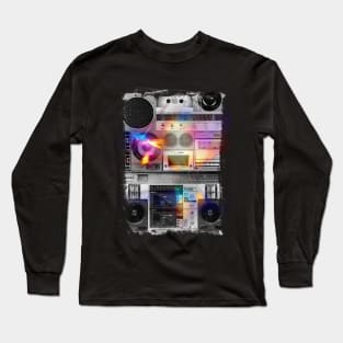 Retro Stereo Long Sleeve T-Shirt